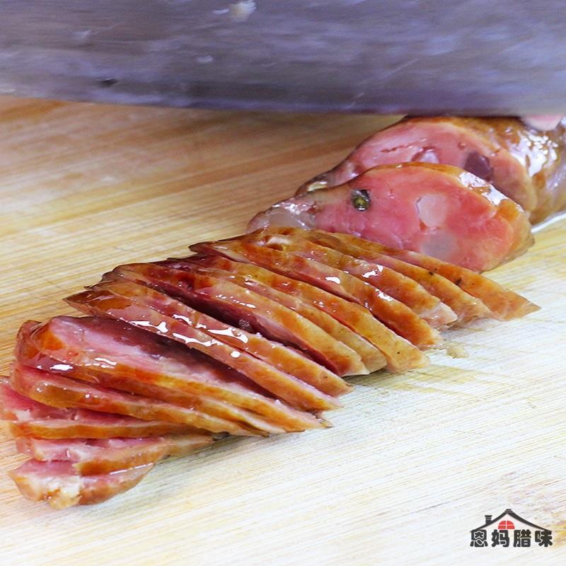 【青花椒香肠】重庆烟熏川味腊肠500g 四川农家手工肉肠麻辣香肠