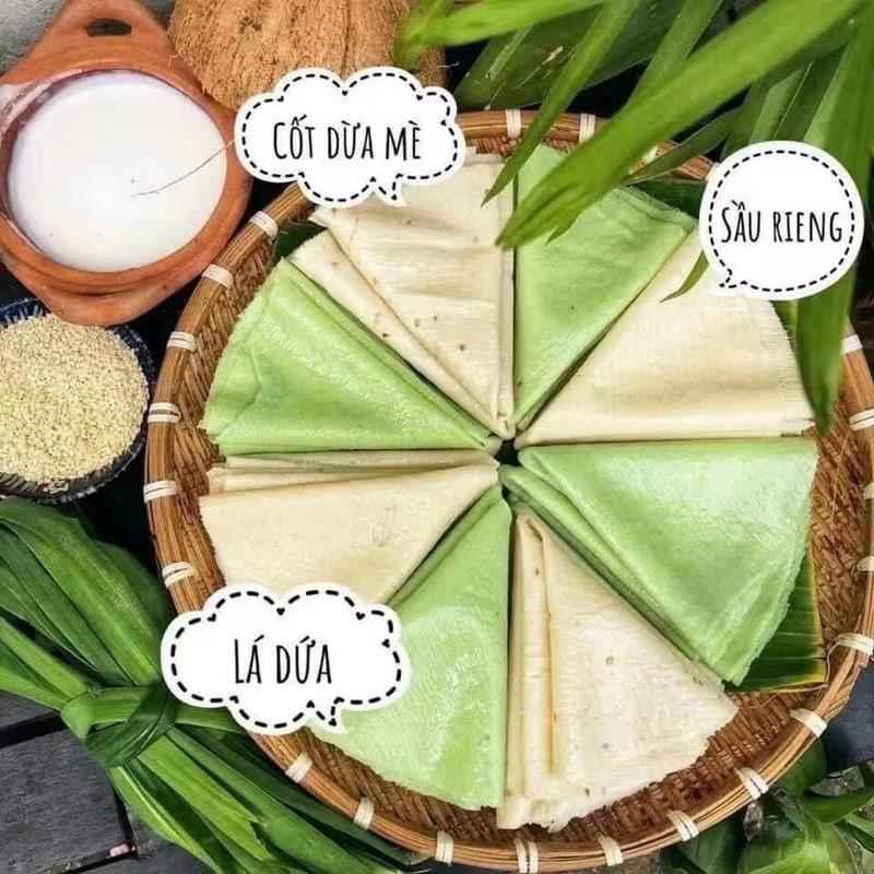 越南牛奶米纸即食水果绿色零食椰子斑斓榴莲椰子牛奶日常解馋零食