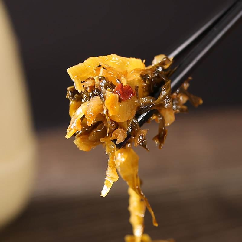 鑫丝雪菜苏州特产老牌子笋丝笋干雪菜咸菜雪里红下饭菜雪里蕻150g