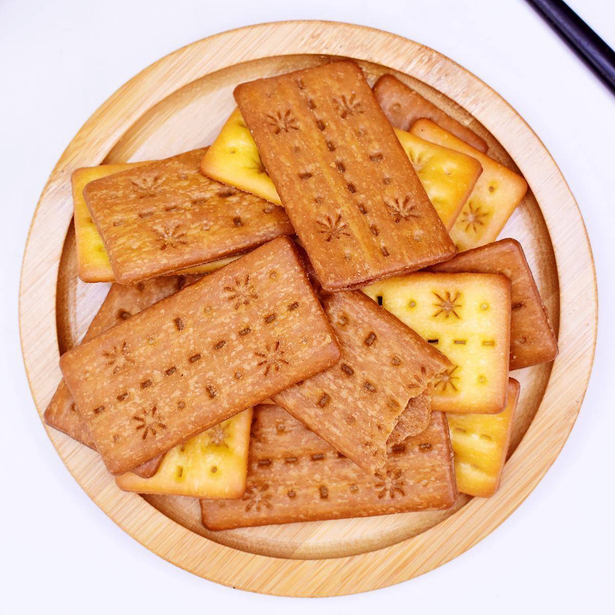 食粒食力黑松露巧克力泰式风味榴莲酱层层酥脆夹心饼干糕点心零食