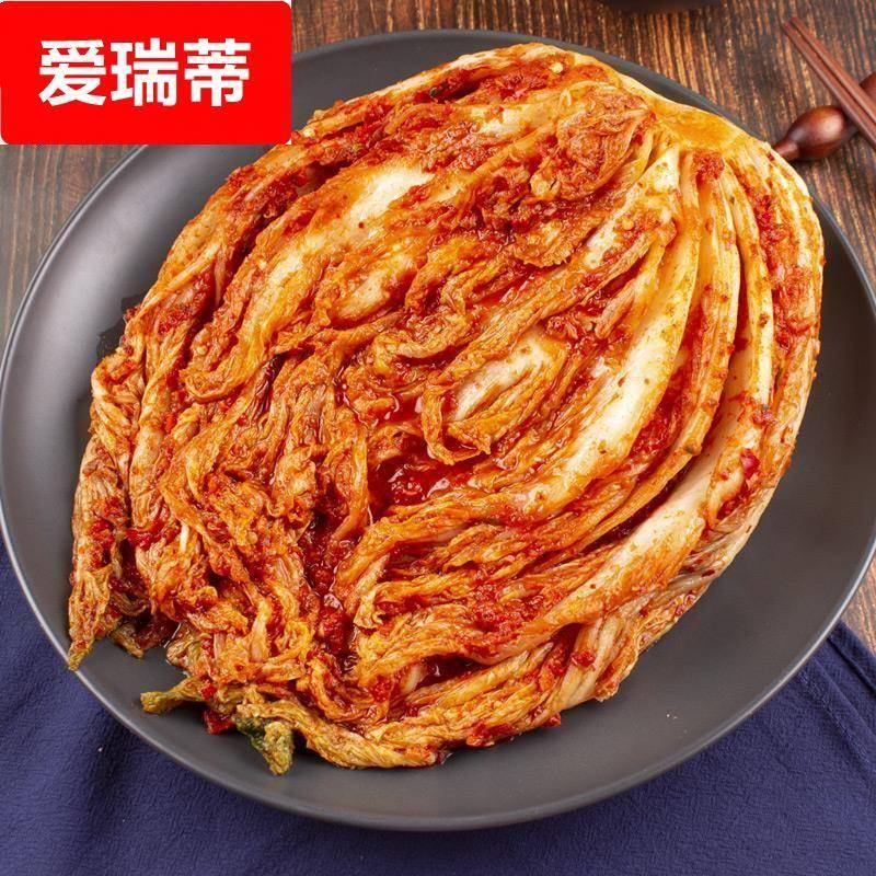 米村拌饭辣白菜同款韩式泡菜海带汤正宗延边辣白菜泡菜小菜即食