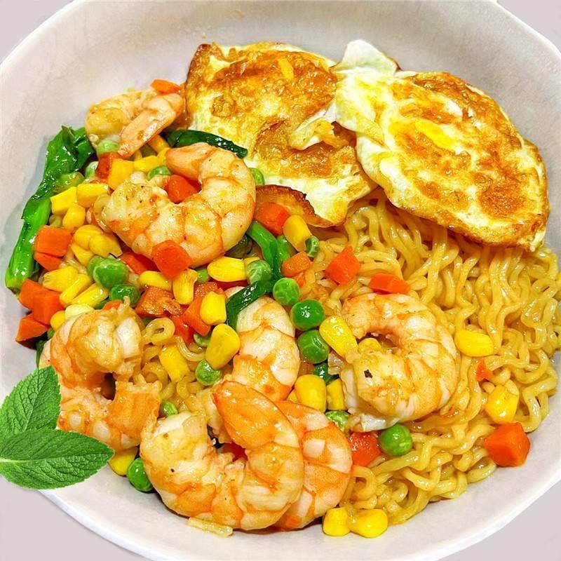 广东面条非油炸方便面面饼大碗面整箱汤炒面专用早餐面速食火鸡面