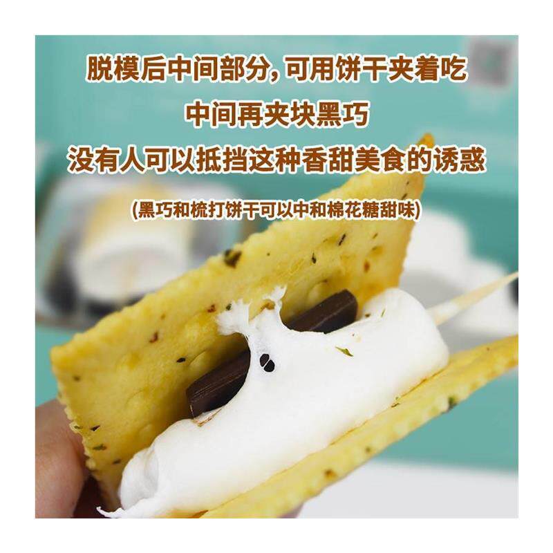 炭烤棉花糖巧克力夹心饼烤