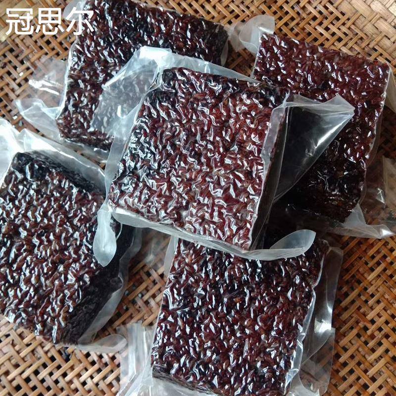 湘西猪血粑肠怀化特产糯米糍粑血粑鸭手工现做糯米血粑500g包邮