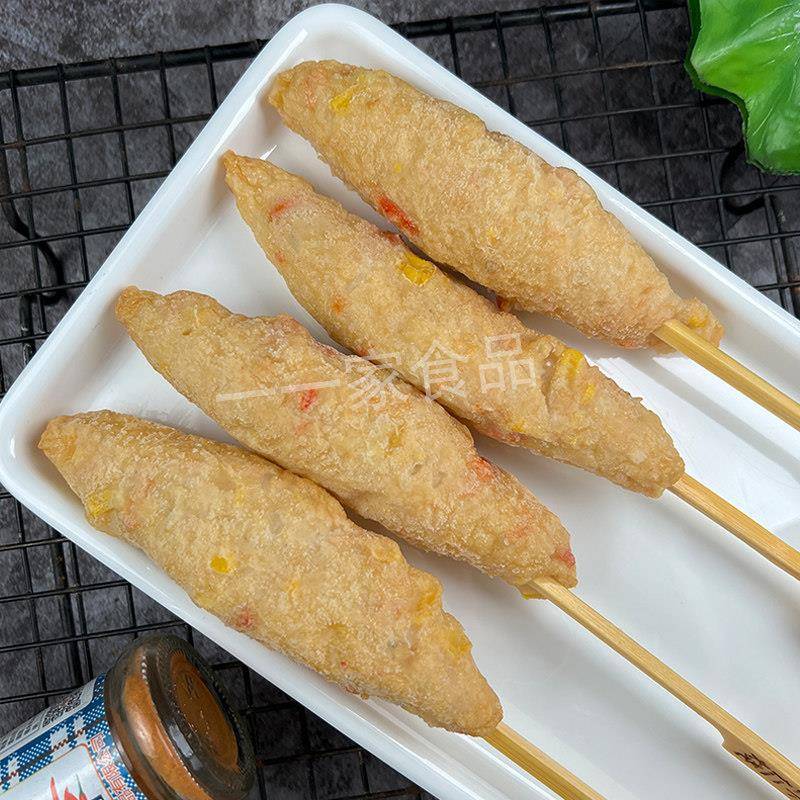 新品鼎味泰玉米虾仁烧10串日式关东煮食材711罗森便利店商用火锅