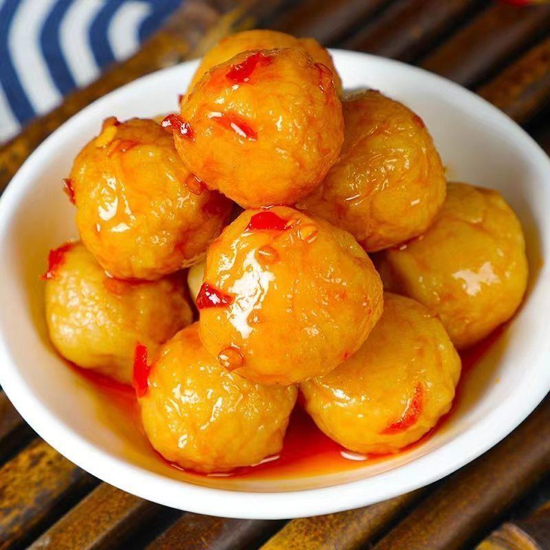 速食鱼丸正宗福州手工Q弹鱼丸煮汤火锅新鲜便宜坏了包赔