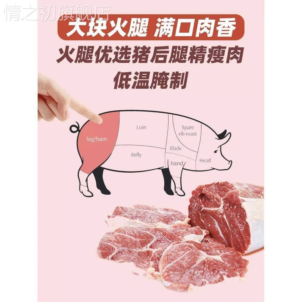 小猪呵呵午餐肉罐头猪肉螺蛳粉泡面 面三明治即食零食罐装整箱旗