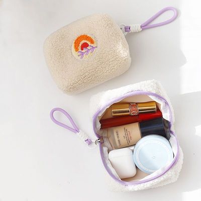 外出可爱新款立体冬天手腕泰迪绒