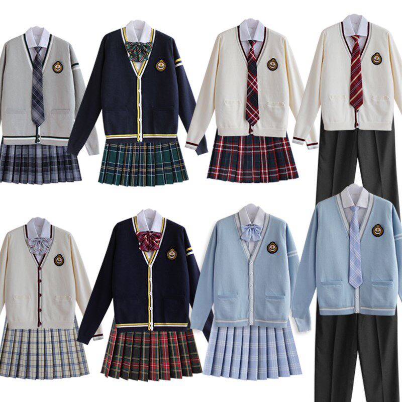 不会恋爱的我们  JK制服套装班服校服套K装涵素诗日系初高中学生