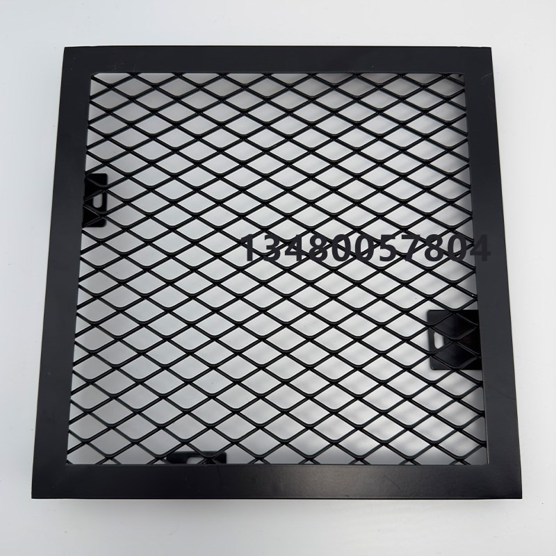 金属装饰网幕墙钢丝网吊顶铝拉网菱形天花格栅网铁网铝合金防护网