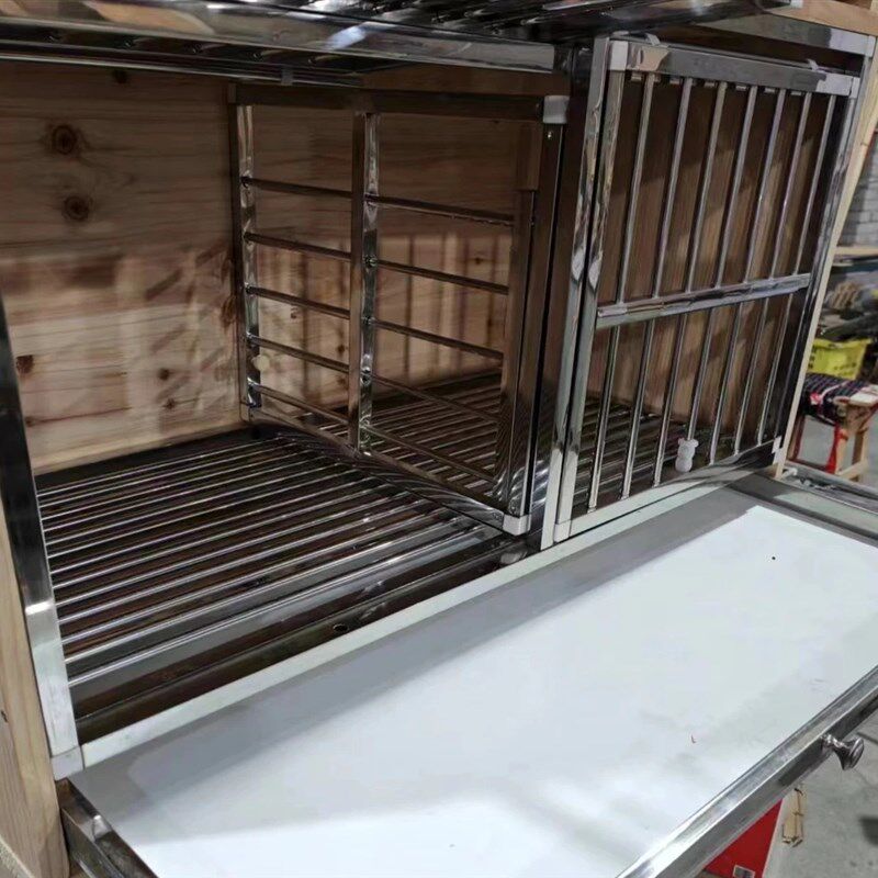 不锈钢实木板鸽子笼养殖笼鸽舍巢箱配对笼鸽具用品