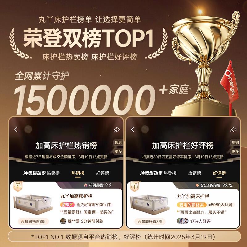 丸丫床围栏防摔婴儿升降围挡板宝宝床护栏儿童加高床边Z床上防护