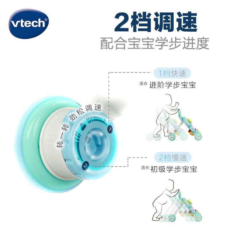 大象婴幼儿童学步车多功能玩具四轮防侧翻O型腿宝宝手推车
