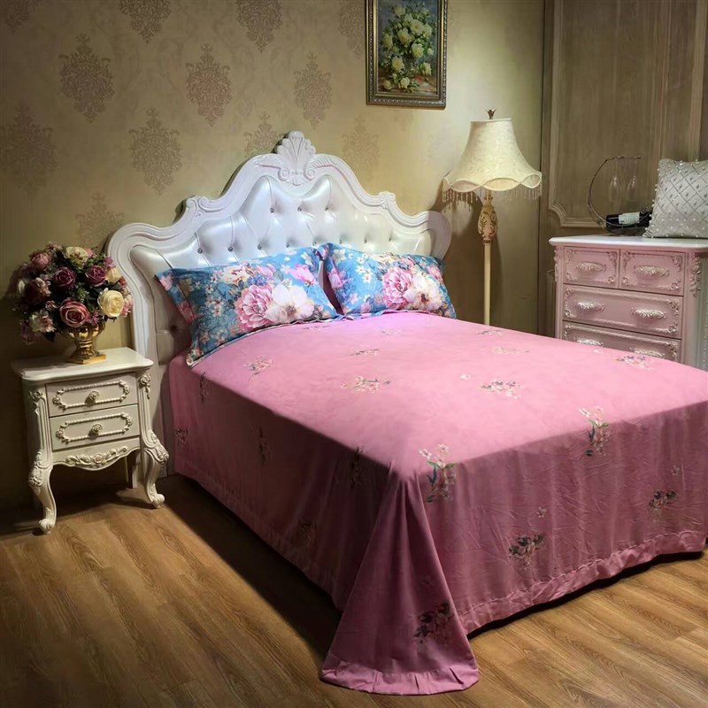 欧式提花全棉加厚磨毛四件套纯棉婚庆床品床上用品4件套秋冬保暖