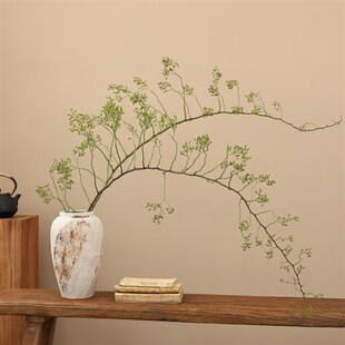 山归来鲜切侘寂风干花花束客厅摆设高级感真花花瓶插花干树枝摆件