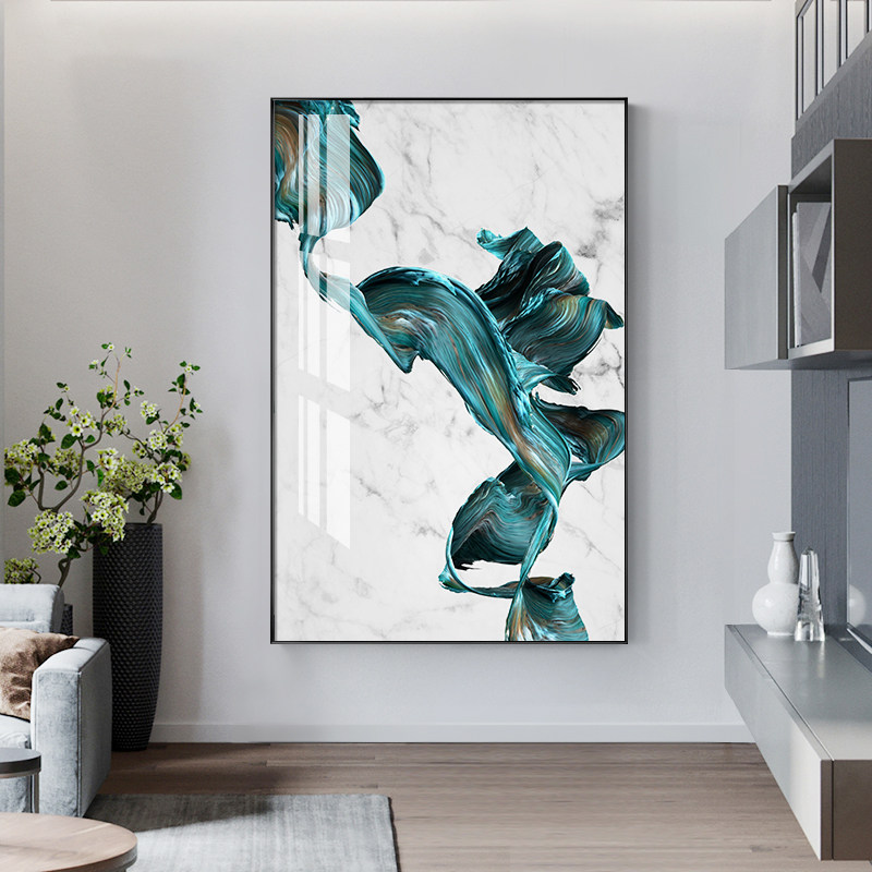 家庭装饰画客厅挂画现代简约x沙发后面的背景墙抽象大气艺术墙壁