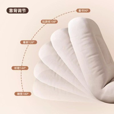 床上懒人沙发坐椅无腿靠背椅大学宿舍靠椅背靠垫久坐神器床用座椅