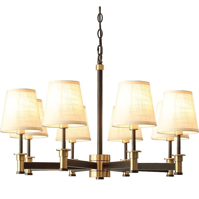 2025年款美式吊灯简约客厅餐厅卧室铁艺乡村现代复古灯具,家装灯饰光源,客厅吊灯,淘宝优惠券,粉丝福利购,淘宝优惠卷