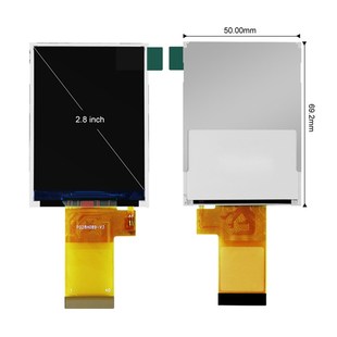 厂家现货2.8寸TFT显示屏SPI RGB接口ST7789V屏幕LCD液晶屏 MCU
