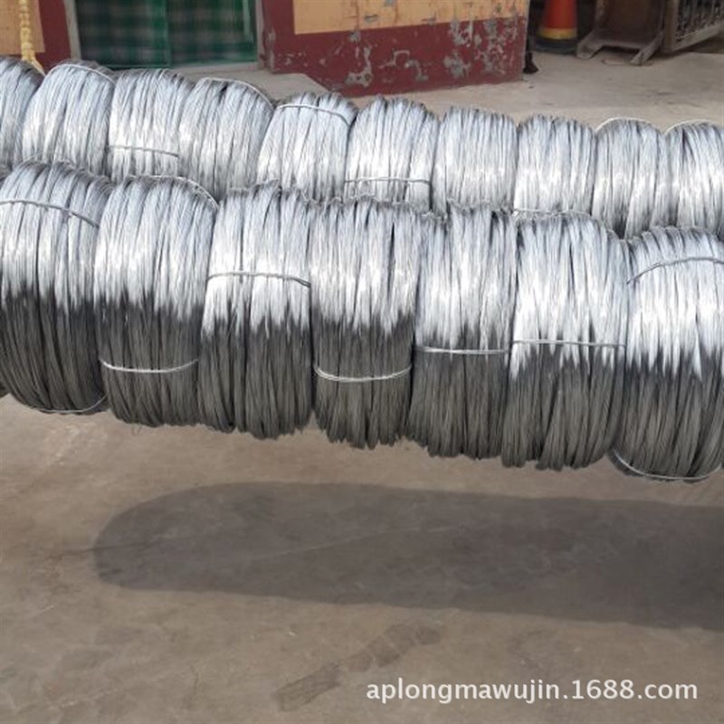 铁丝2毫米铁丝14号河北铁线拉丝厂造型定型铁丝q195光亮镀锌铁丝