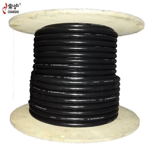 直销耐高温线特软硅胶电线YGZ3*25+2*16平方5芯电缆硅橡胶护套线