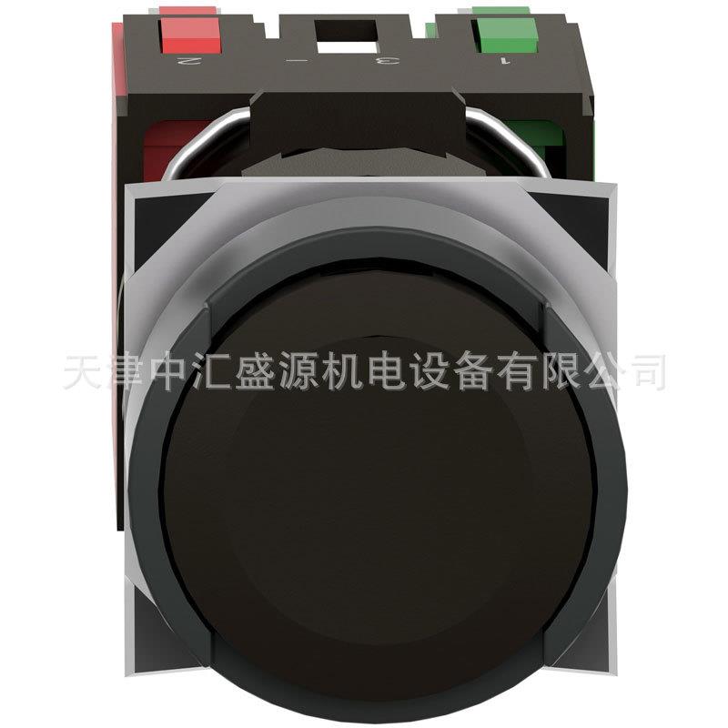 XB6AW1B5B带灯按钮16mm塑料圆形白色自复位24V带灯按钮