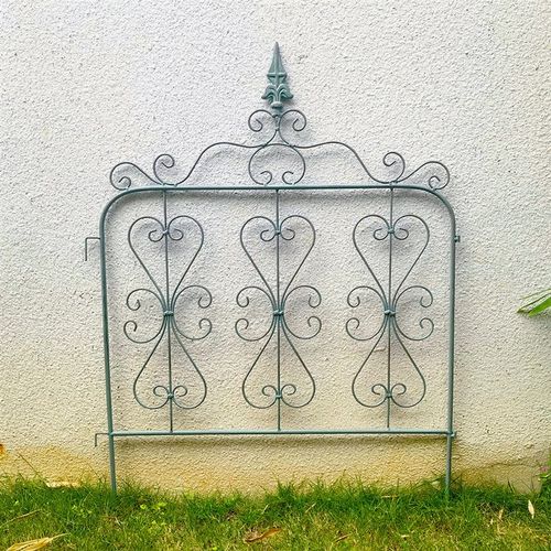 户外花园铁艺小篱笆花园庭院别墅装饰栅栏公园花圃围栏狗狗围栏