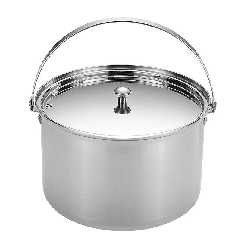 柯曼CC-24复合不锈钢5.9升户外锅野餐炊具煮饭烧水大容量露营汤锅,户外/登山/野营/旅行用品,套锅/户外炊具,淘宝优惠券,粉丝福利购,淘宝优惠卷