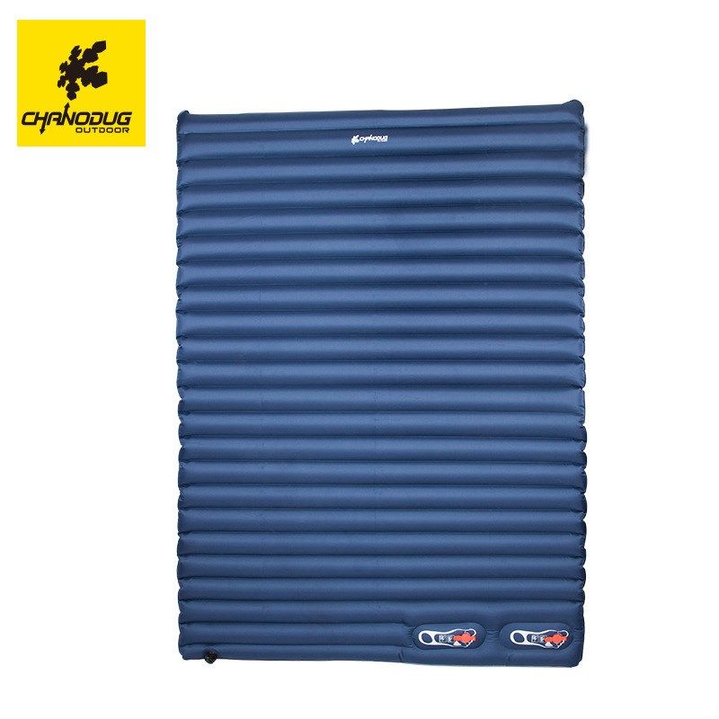 户外双人PVC充气床垫露营防潮加厚帐篷睡垫便携空气按压沙滩地垫