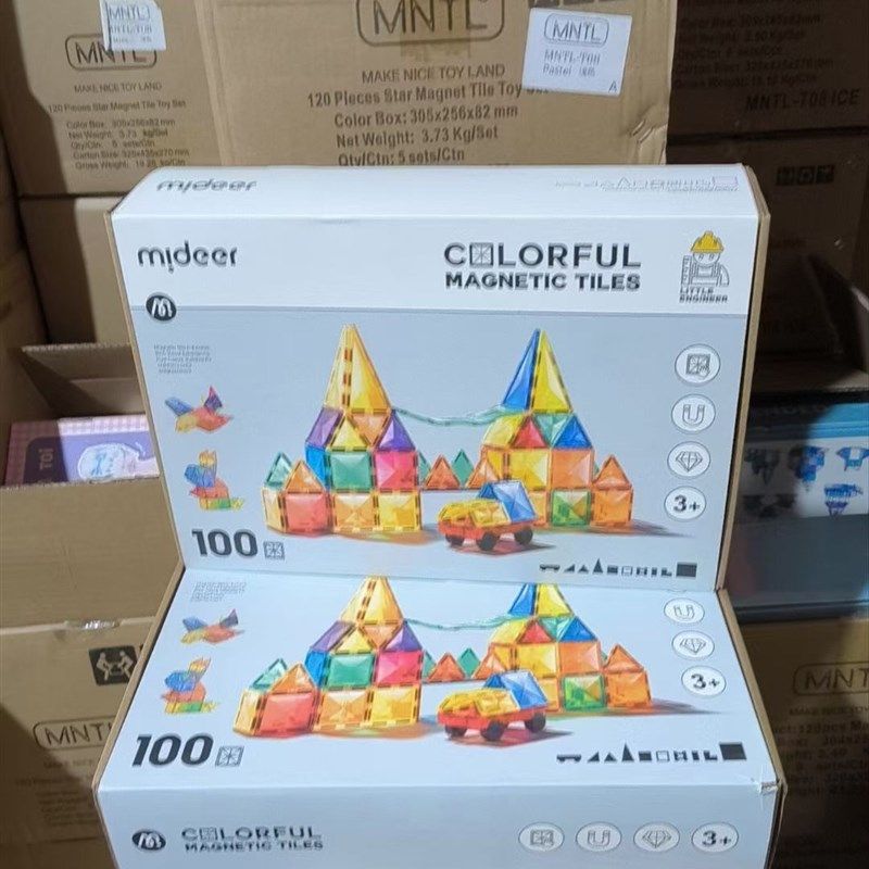 弥鹿磁力片彩窗管道轨道积木儿童益智启蒙磁性玩具男女孩拼图礼物,玩具/童车/益智/积木/模型,磁力片/磁性棒/磁性积木,淘宝优惠券,粉丝福利购,淘宝优惠卷