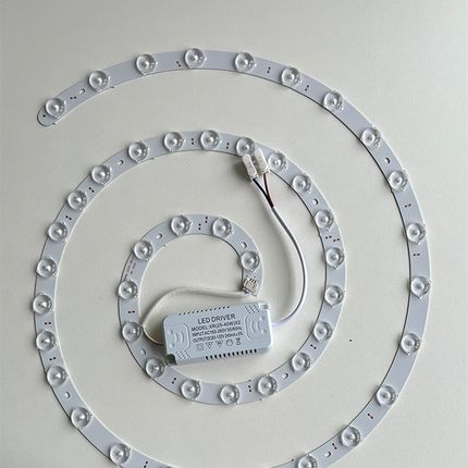 led灯板吸顶灯 灯芯改造替换光源圆形灯节能家用灯板灯条灯珠透镜