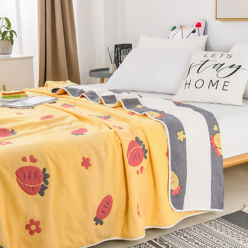 夏季毛巾被薄款午睡盖毯纯棉六层纱布毛巾毯子单人双人办公室毛毯,床上用品,休闲毯/毛毯/绒毯,淘宝优惠券,粉丝福利购,淘宝优惠卷