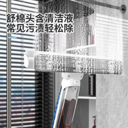自动集污擦玻璃神器家用高层外窗刮水器窗户家政清洁工具2024新款