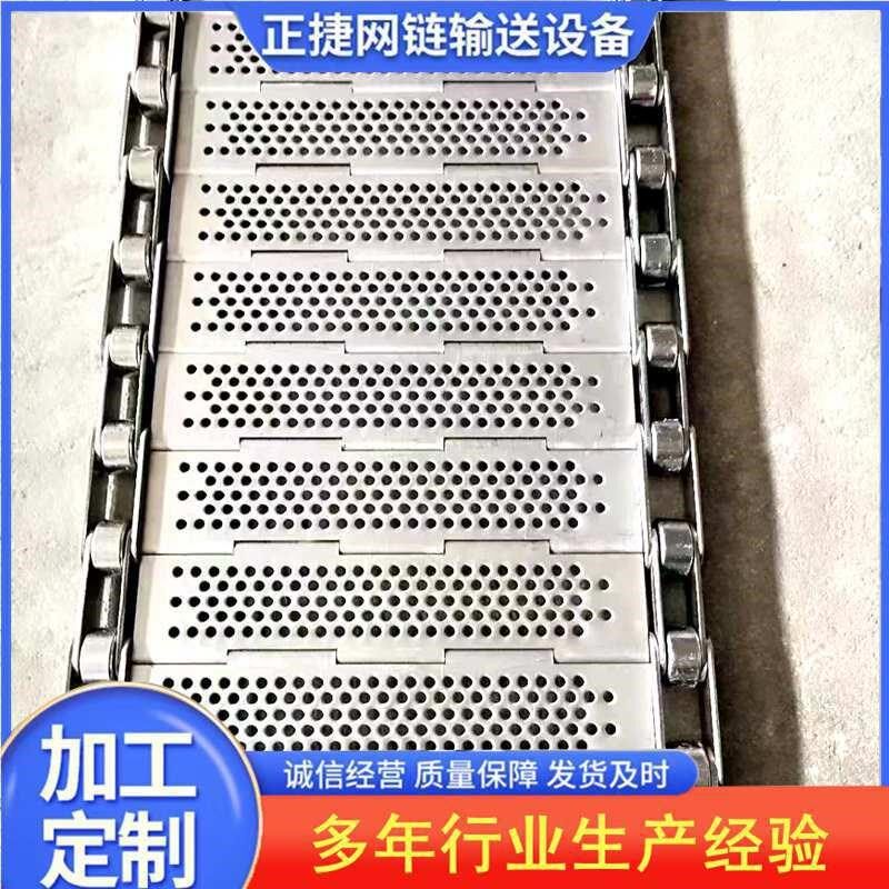 厂供不锈钢链板鱼虾速冻传动链屠宰线蔬菜清洗沥水冲X孔链板输送,标准件/零部件/工业耗材,自动化流水线,淘宝优惠券,粉丝福利购,淘宝优惠卷