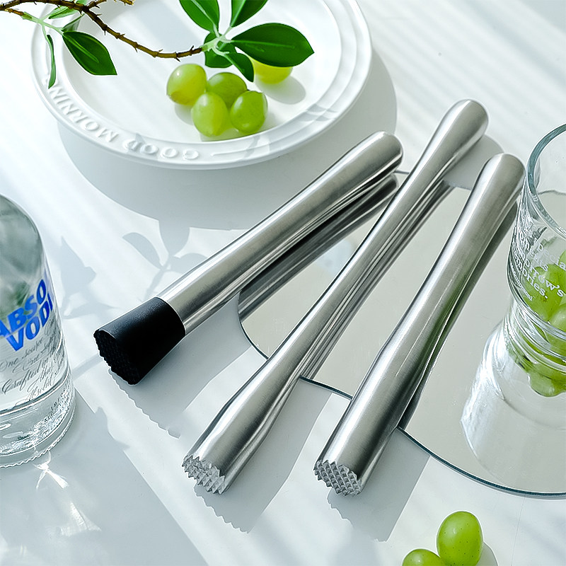 升级加长304不锈钢捣汁棒雪克杯碎冰锤水果压汁捣碎打柠檬锤工具,厨房/烹饪用具,敲肉锤,淘宝优惠券,粉丝福利购,淘宝优惠卷