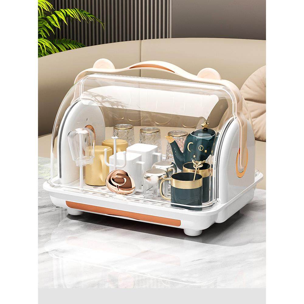 防尘玻璃杯茶杯红酒杯托盘茶盘沥水杯架子水杯桌面杯子收纳置物架,家庭/个人清洁工具,杯架,淘宝优惠券,粉丝福利购,淘宝优惠卷