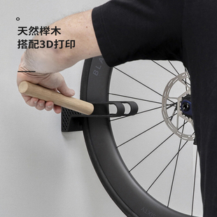 公路车挂车架单车墙壁挂钩自行车实木挂壁式 挂墙壁挂架死飞停车架