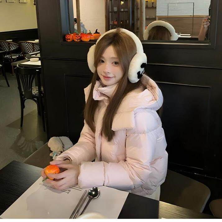 泡芙羽绒服女四格LU家同款