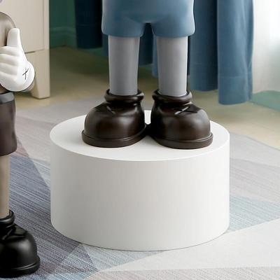 暴力熊底座轻奢增高展示台时尚长方形橱窗家居客厅装饰品潮熊摆件