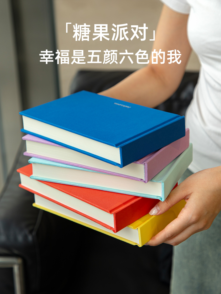 【定制封面】且寻云山拍立得mini相册3寸照片收纳本纯色精致卡册