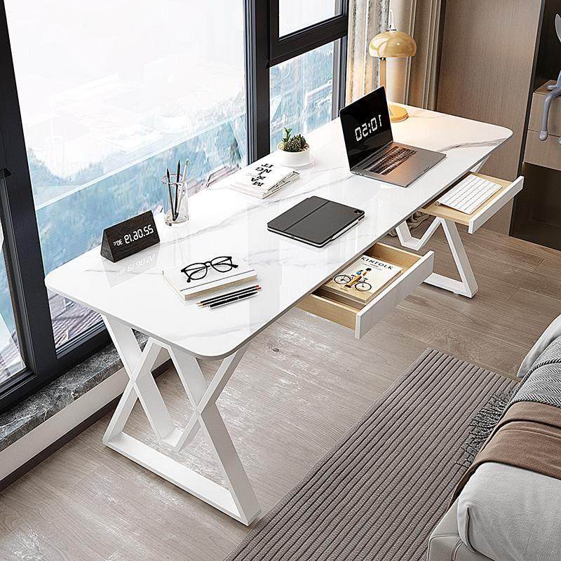 岩板大长书桌书房书法桌办公桌现代简约电脑桌大板桌学生学习桌子,住宅家具,书桌,淘宝优惠券,粉丝福利购,淘宝优惠卷