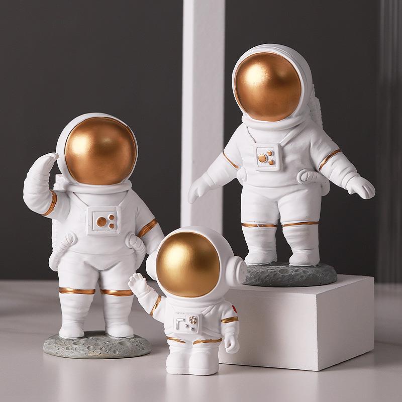 创意宇航员系列摆件办公室桌面男生礼物儿童房间客厅装饰品太空人