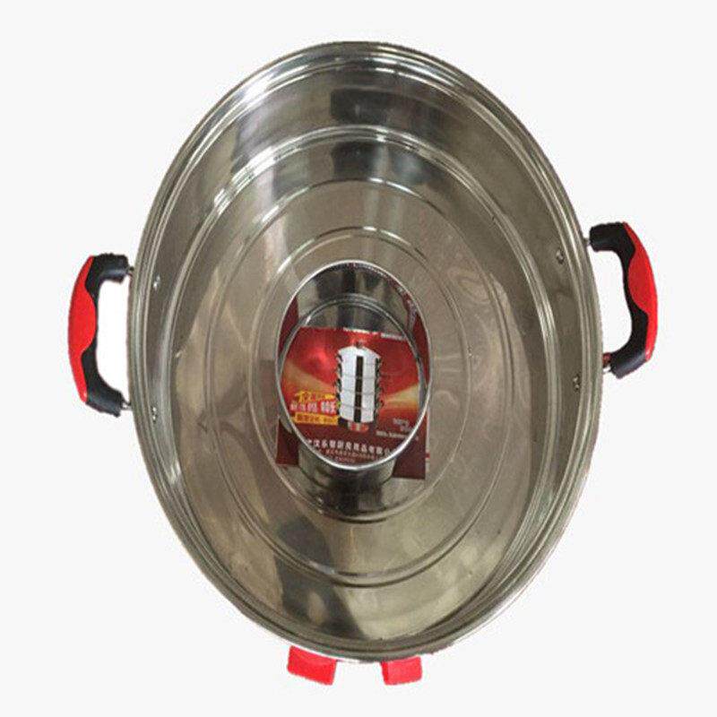 电蒸锅底锅 不锈钢底座35 40 47蒸笼加厚多用锅蒸锅笼屉加高包邮