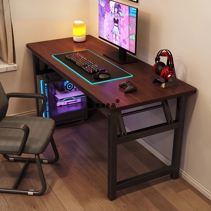 折叠电脑桌台式家用简易培训会议宿舍学生学公书桌吃饭餐桌子