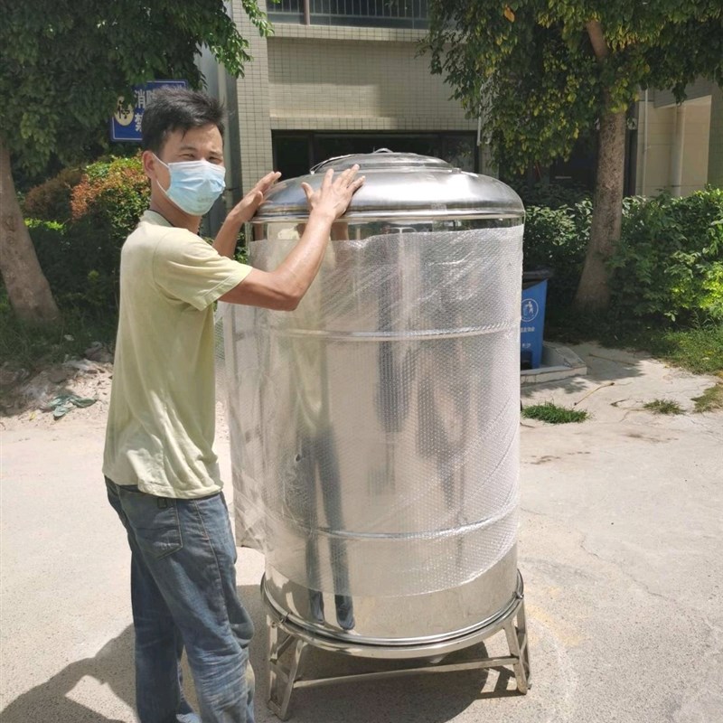 304不锈钢水箱卧式加厚水塔储水罐家用楼顶大容量蓄水桶油桶圆形