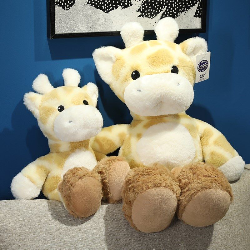 可爱长颈鹿毛绒玩具小鹿玩偶公仔陪睡抱枕安抚娃娃儿童生日礼物女,玩具/童车/益智/积木/模型,毛绒/玩偶/公仔/布艺类玩具,淘宝优惠券,粉丝福利购,淘宝优惠卷