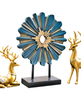 轻奢摆件家居饰品现代客厅玄关电视柜酒柜装饰品高档乔迁新居礼品