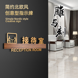 高档公司写字楼标牌贵宾vip接待室门牌开标评标室科室牌商务洽谈