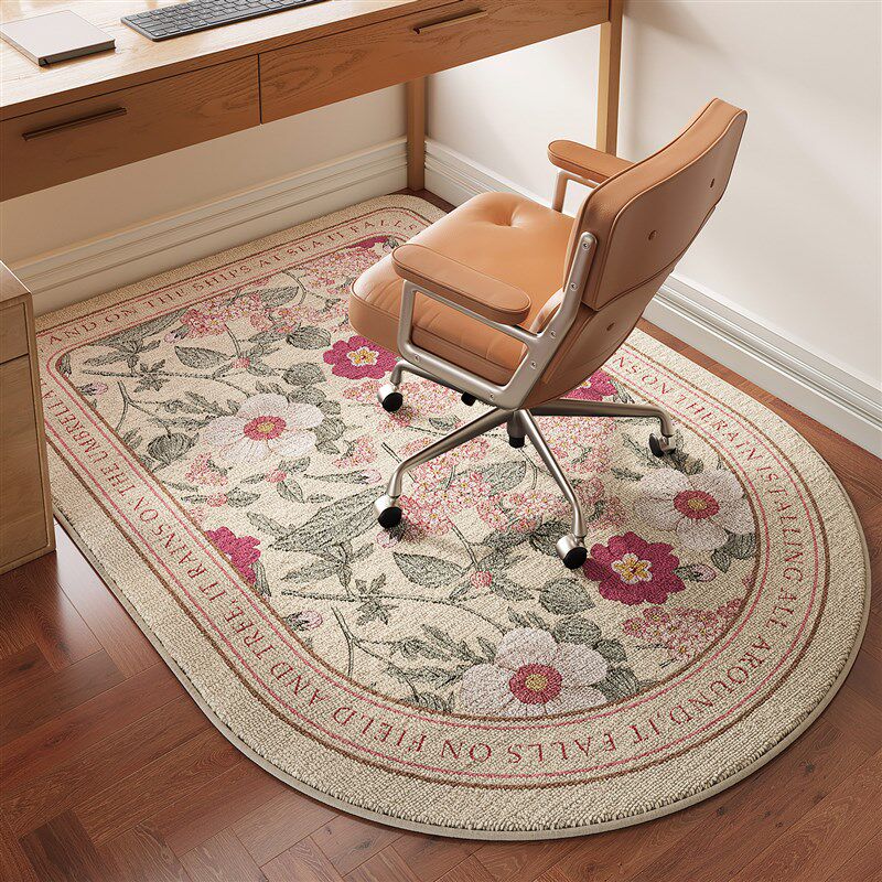 学习桌书桌专用转椅地垫书房电脑座椅垫子卧室梳妆台防滑隔音地毯