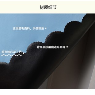 一整套家用卧室空调挡风帘试衣间厨房隔 布艺门帘隔断帘免打孔安装
